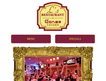 Tablet Screenshot of lsrestaurant.com